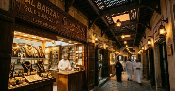 best gold souq in Muscat to buy jewellery market