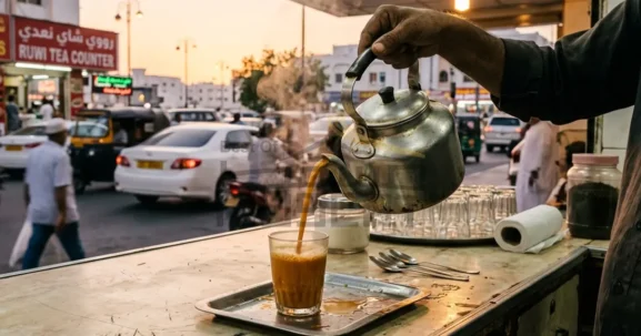 Best Karak Tea Spots in Muscat