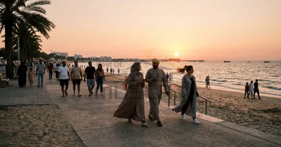 Best Sunset Spots view in Muscat