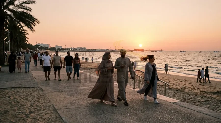 Best Sunset Spots in Muscat: 10 Places for Beaches, Mountains & Golden Hour Views