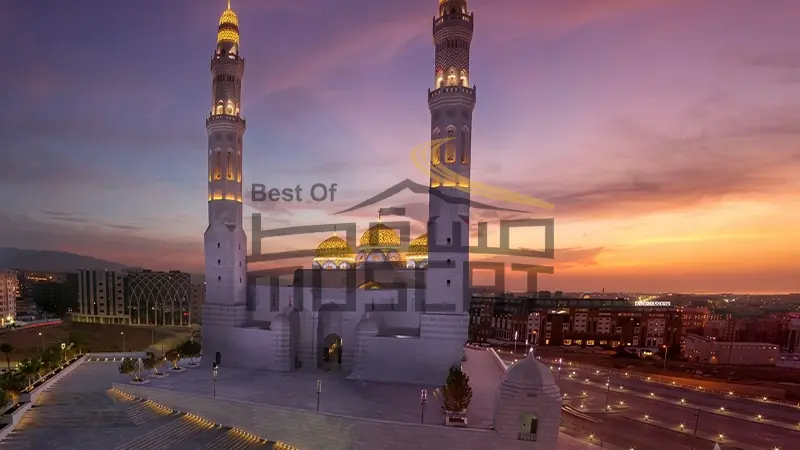 Bawshar Heights Sunset Spot View Muscat Mosque