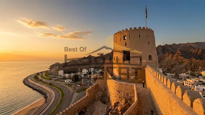 Muttrah Fort Sunset Spot View Muscat